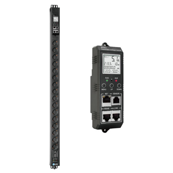 16-Socket Smart Power Distribution Unit with Surge Protection