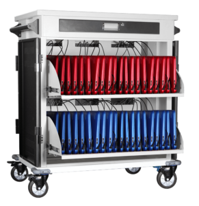Secure Charging Cart for 40 Laptops and Chromebooks