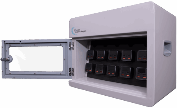 Secure Charging Cabinet for 10 Devices