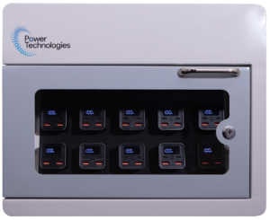 Charging Cabinet with 10 Power Banks