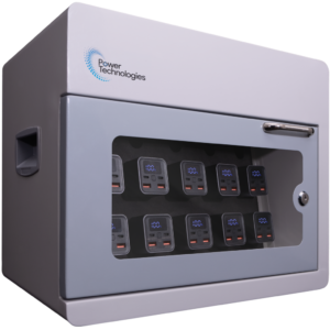 Charging Cabinet with 10 Power Banks