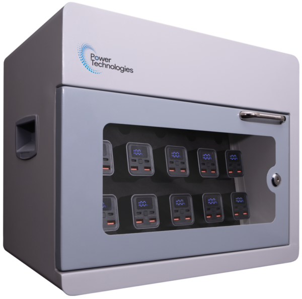 Charging Cabinet with 10 Power Banks