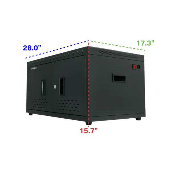 16-Device Fast-Charging PD Charging Cabinet