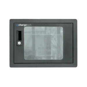 Locking 12-Device AC Charging Cabinet with UV Light