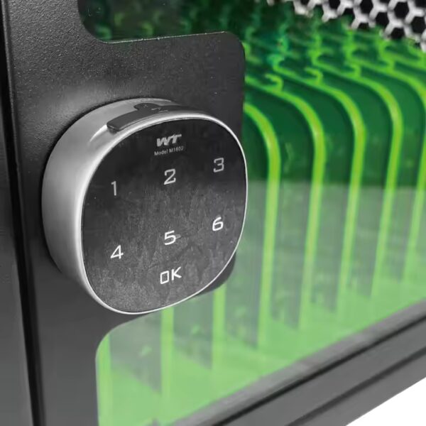 Locking Mobile Charging Cabinet for Laptops and Tablets
