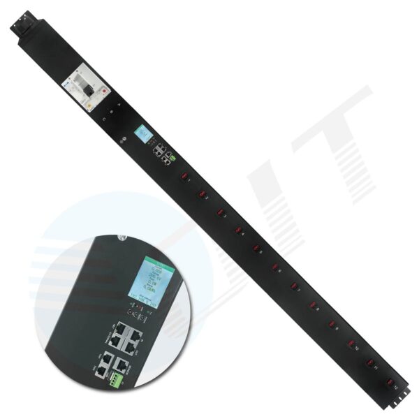 12-Socket 100A Smart Power Distribution Unit with EATON