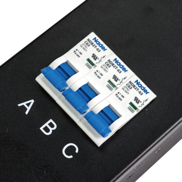 3-Phase 63A Smart Power Distribution Unit w/ 12 Sockets