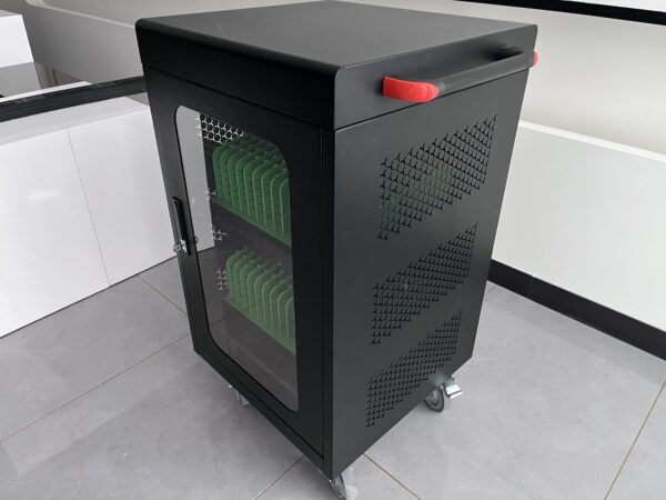 30-Bay Mobile Secure Laptop & Tablet Charging Cabinet