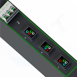 High-Power Power Distribution Unit with 125A Breaker & Monitor