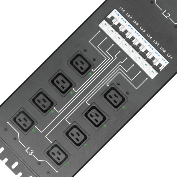 Intelligent 3-Phase High-Power Power Distribution Unit