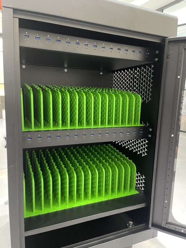 30-Bay Mobile Secure Laptop & Tablet Charging Cabinet