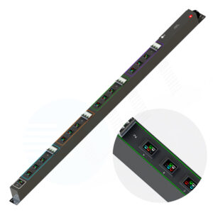 High-Power Power Distribution Unit with 125A Breaker & Monitor
