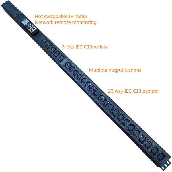 Smart Power Distribution Unit for Server Rack Cabinet