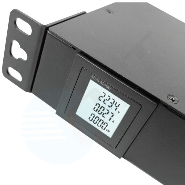 Server Room Dedicated 30A PDU with Current Display Functionality
