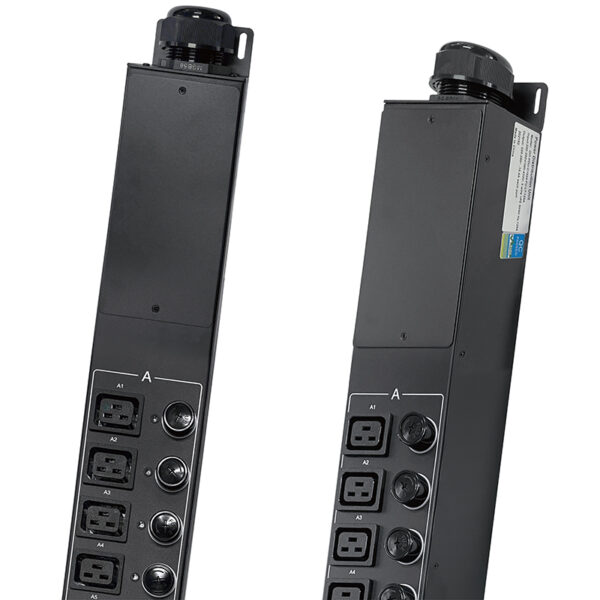 Industrial Power Distribution Unit with 16 IEC Outlets