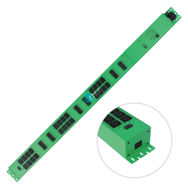 3-Phase 160A 24-Outlet High-Power Power Distribution Unit