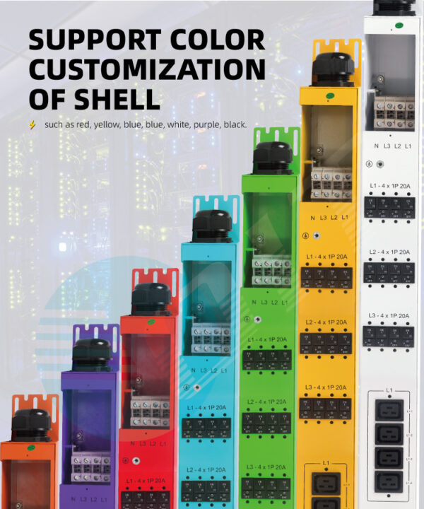 Industrial 80A High-Power Power Distribution Unit