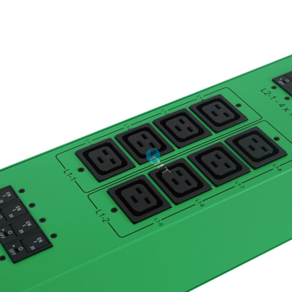 160A High-Power Power Distribution Unit, 24 C19 Outlets