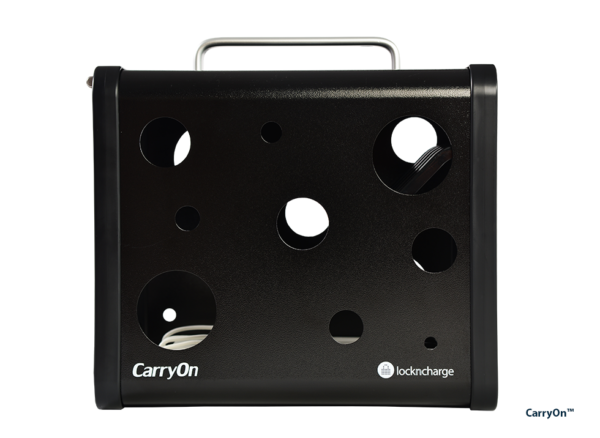 Secure Portable 5-Device Charging Cabinet