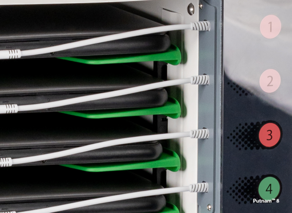 Secure Multi-Device USB-C Charging Cabinet for Laptops