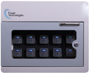 10-Device Anti-Theft Charging Station