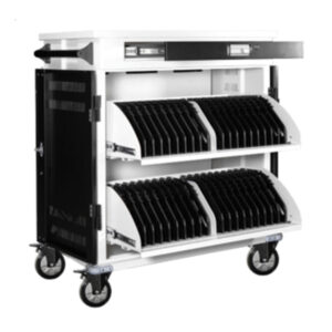 Secure Charging Cart for 40 Laptops and Chromebooks