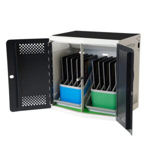 Secure Multi-Device USB-C Charging Cabinet for Tablets1 Secure Multi-Device USB-C Charging Cabinet for Tablets