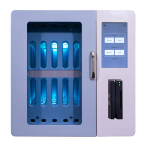 Smart Charging Cabinet for Securing and Sanitizing Phones