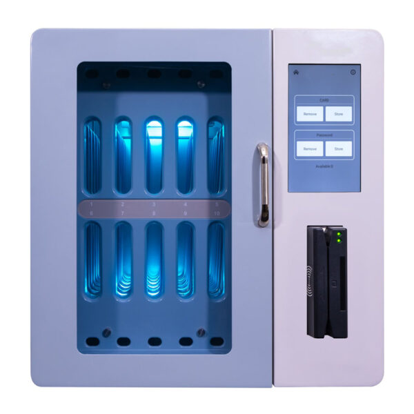Smart Charging Cabinet für die Sicherung und Reinigung von Handys