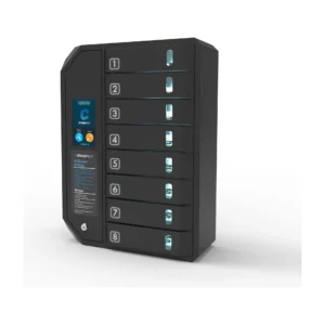 Secure 8-Device UV-C Disinfecting Mobile Charging Cabinet