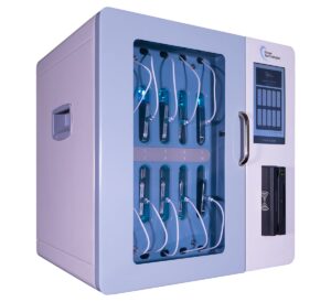 Smart Charging Cabinet for Securing and Sanitizing Phones