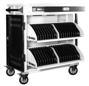 Secure Charging Cart for 40 Laptops and Chromebooks
