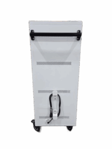 24-Device Secure Charging Cart for Laptops up to 17
